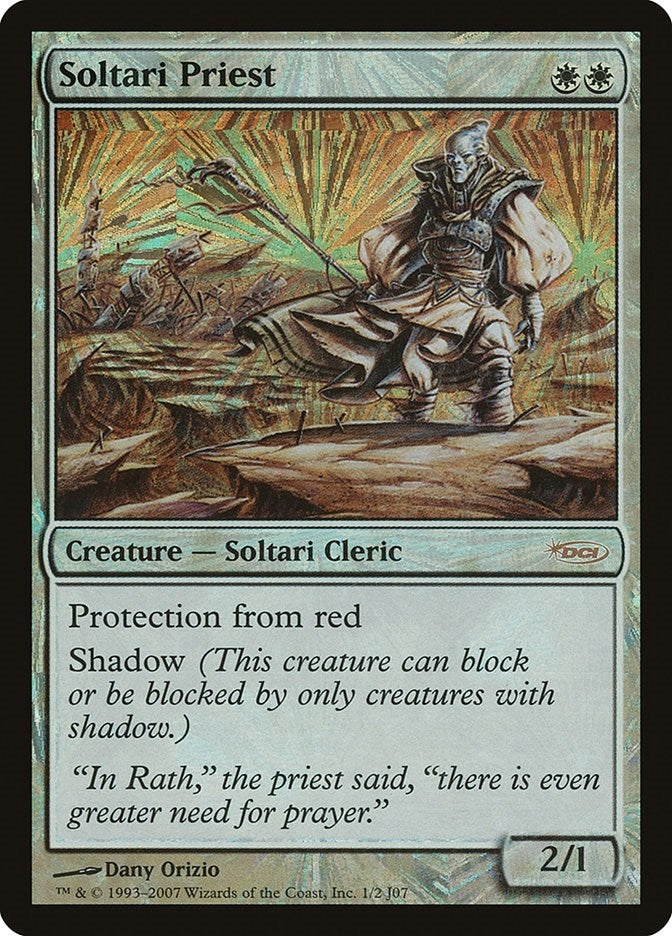 Image for Soltari Priest (Scholarship Series) (1) - Magic: The Gathering