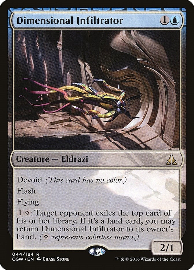 Image for Dimensional Infiltrator (44) (OGW) - Magic: The Gathering