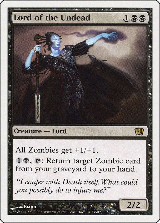 Image for Lord of the Undead (141) - Magic: The Gathering
