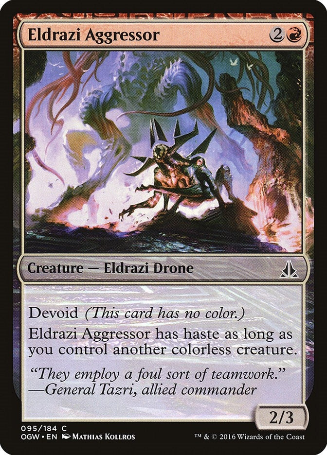 Image for Eldrazi Aggressor (95) - Magic: The Gathering