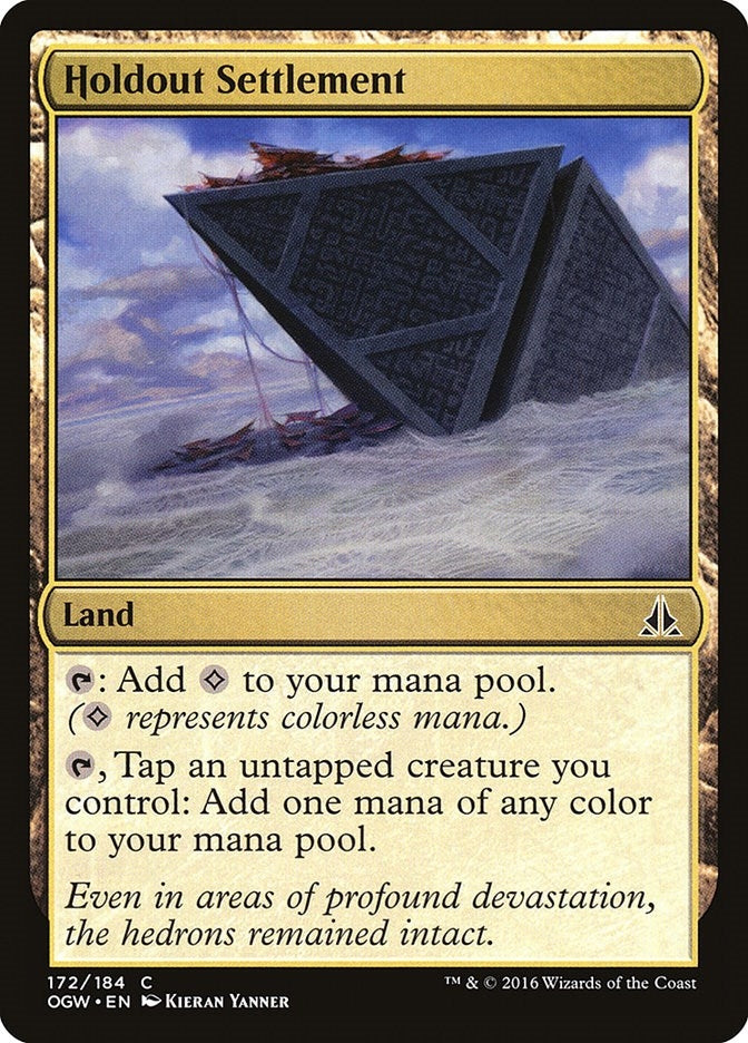 Image for Holdout Settlement (172) - Magic: The Gathering