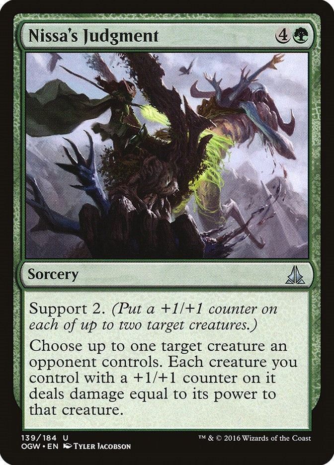 Image for Nissa's Judgment (139) - Magic: The Gathering