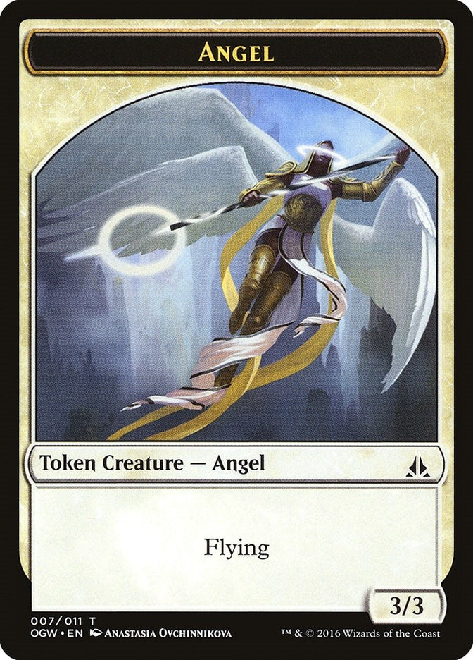 Image for Angel Token (7) (OGW) - Magic: The Gathering