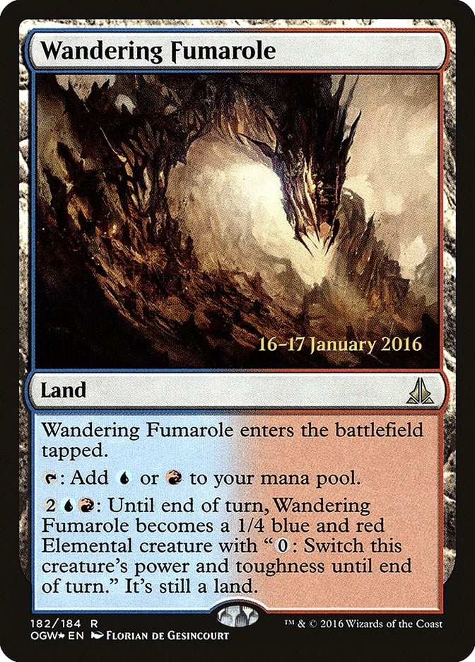 Image for Wandering Fumarole (182) - Magic: The Gathering
