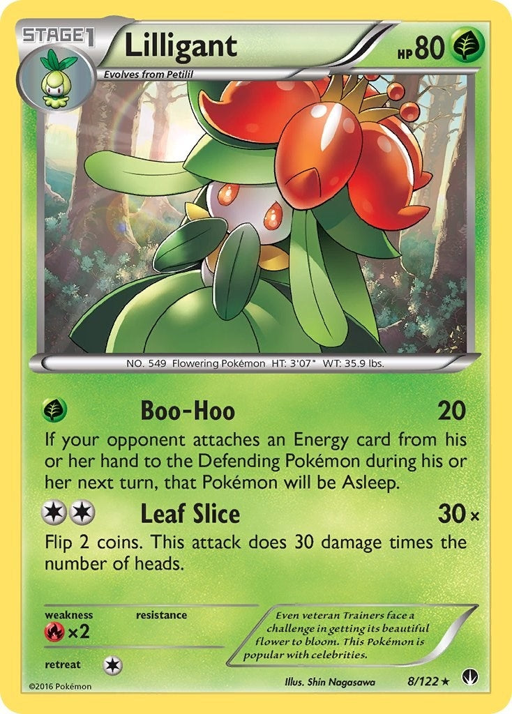 Image for Lilligant (8/122) (BKP) - Pokemon