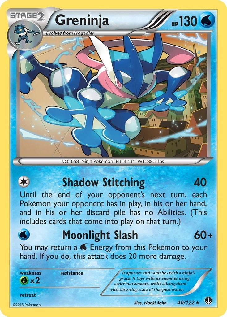 Image for Greninja (40/122) (BKP) - Pokemon