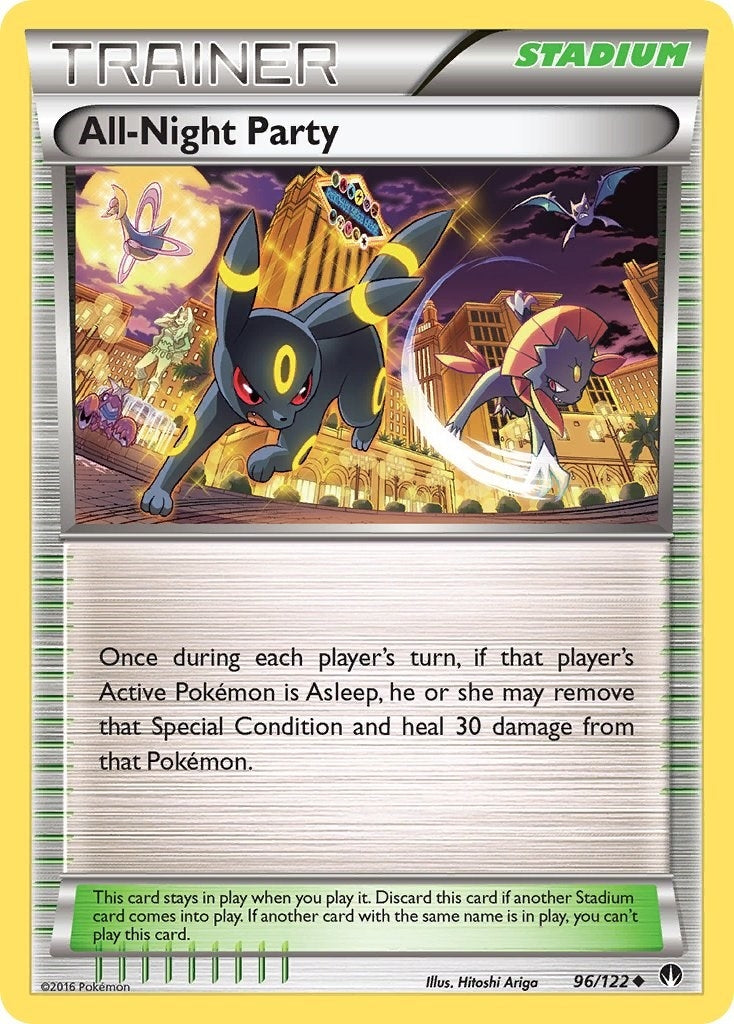 Image for All-Night Party (96/122) (BKP) - Pokemon