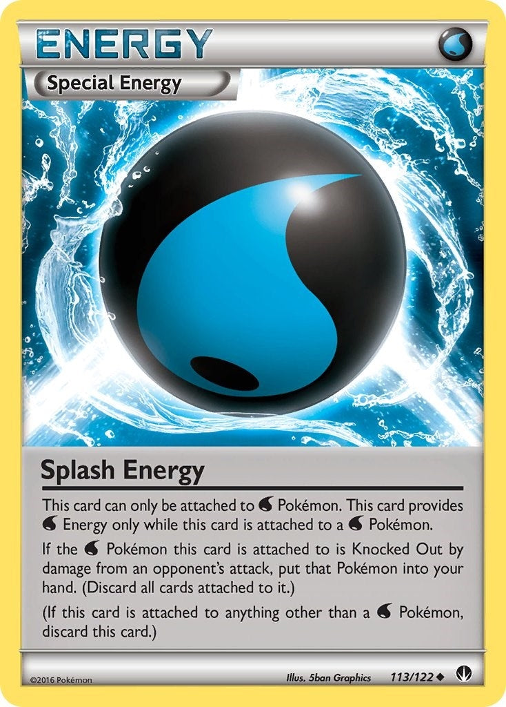 Image for Splash Energy (113/122) (BKP) - Pokemon