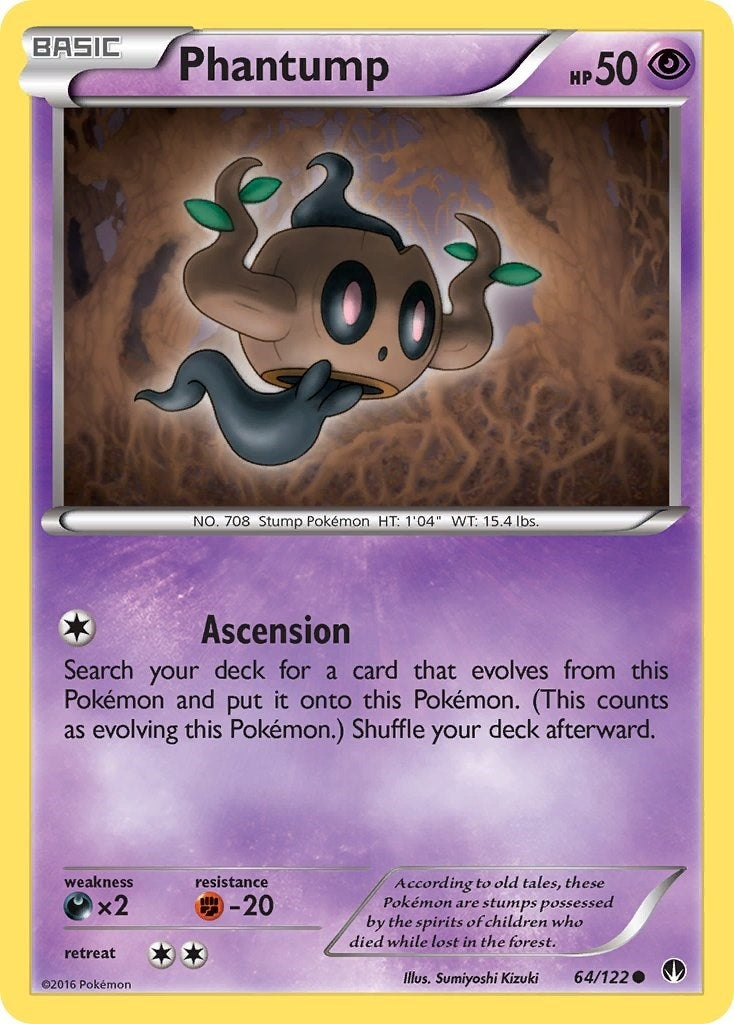 Image for Phantump (64/122) (BKP) - Pokemon