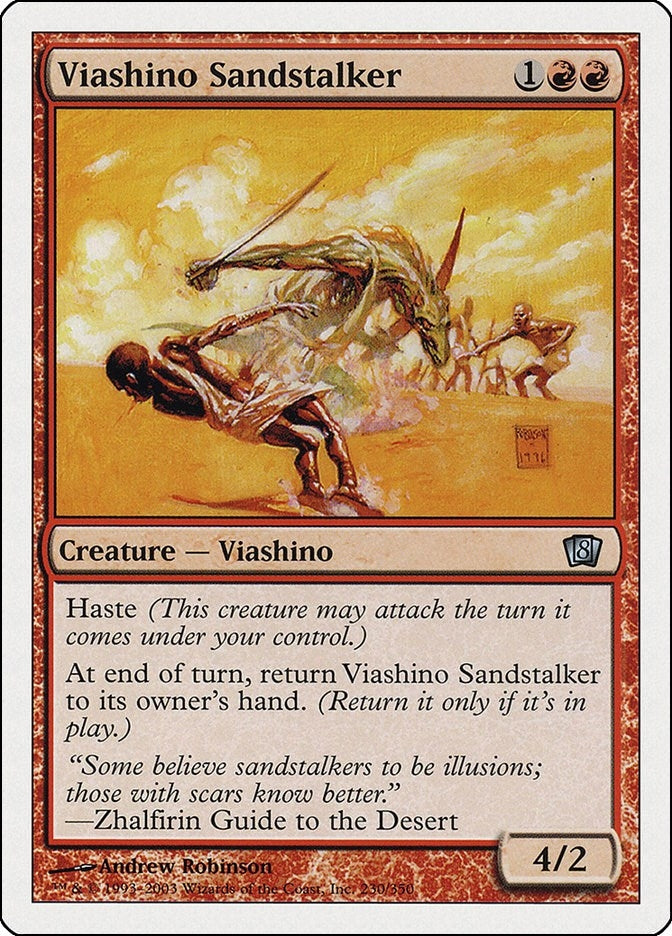Image for Viashino Sandstalker (230) - Magic: The Gathering