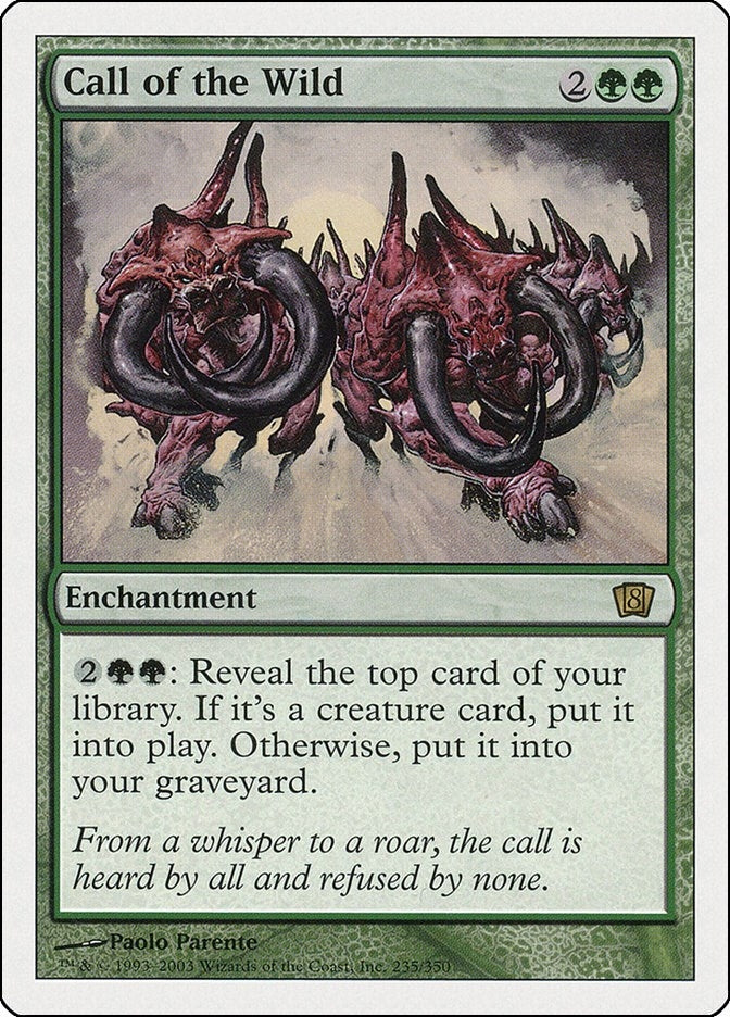 Image for Call of the Wild (235) - Magic: The Gathering