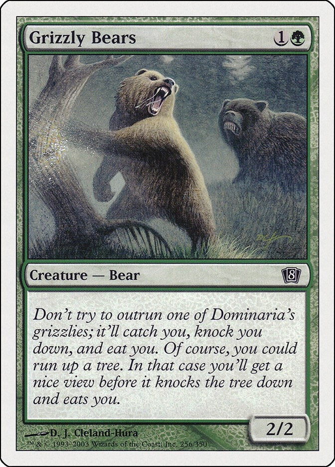 Image for Grizzly Bears (256) - Magic: The Gathering