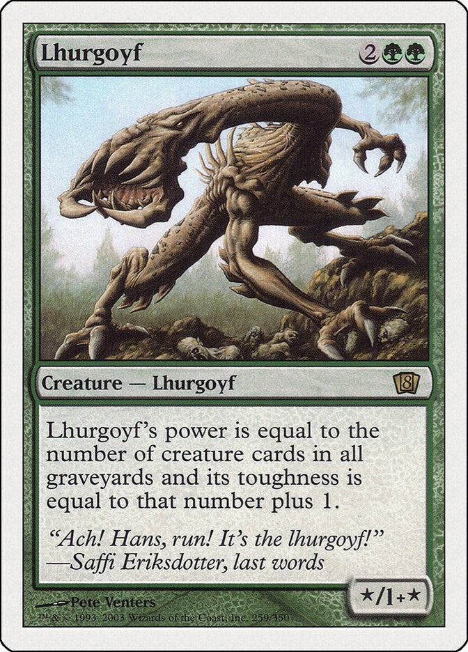 Image for Lhurgoyf (259) - Magic: The Gathering