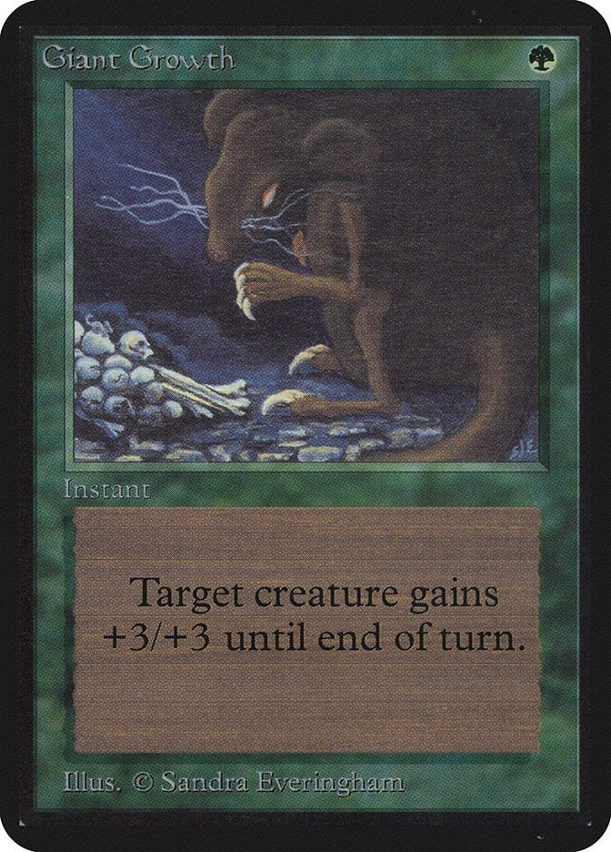Image for Giant Growth - Magic: The Gathering