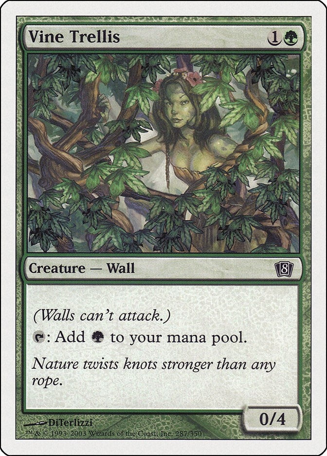 Image for Vine Trellis (287) - Magic: The Gathering