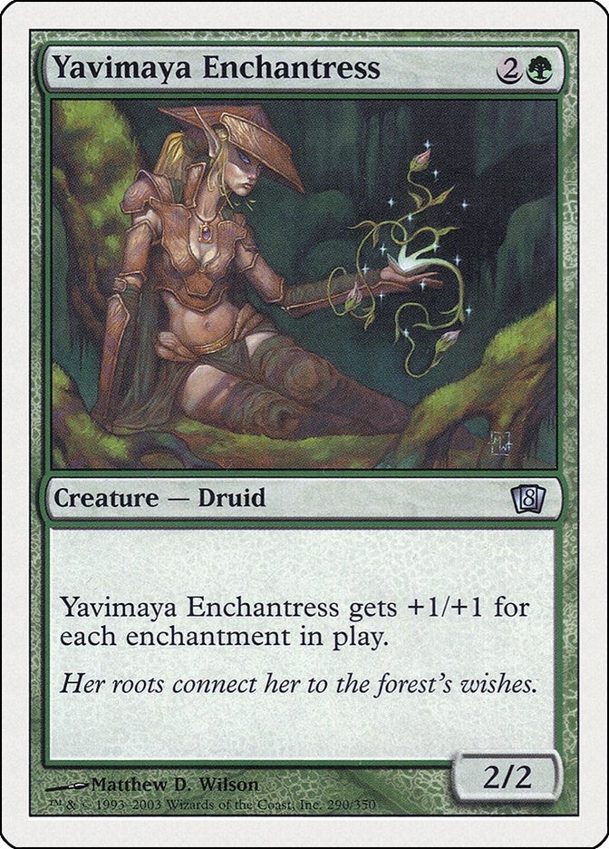 Image for Yavimaya Enchantress (290) - Magic: The Gathering