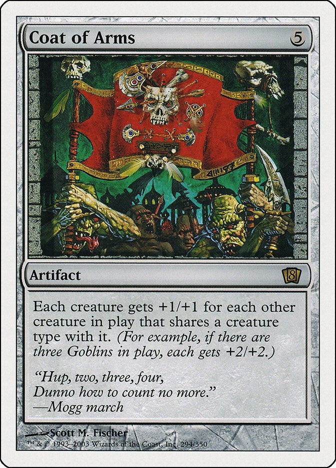 Image for Coat of Arms (294) (8ED) - Magic: The Gathering