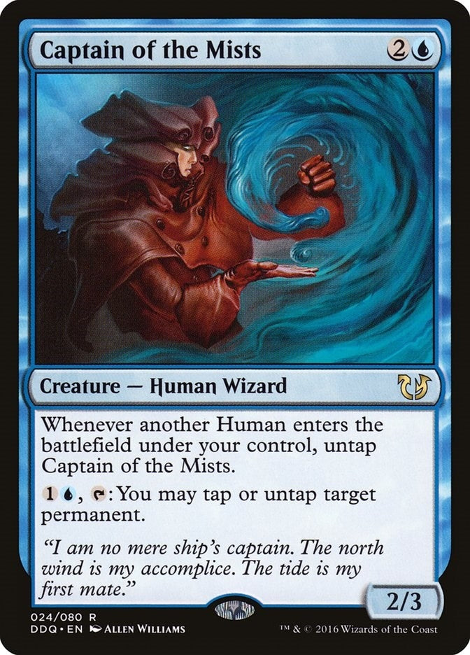 Image for Captain of the Mists (24) (DDQ) - Magic: The Gathering