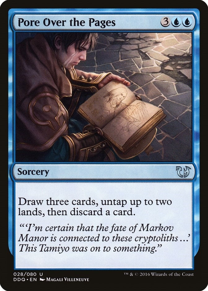 Image for Pore Over the Pages (28) (DDQ) - Magic: The Gathering