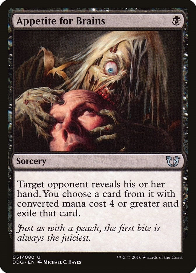 Image for Appetite for Brains (51) (DDQ) - Magic: The Gathering