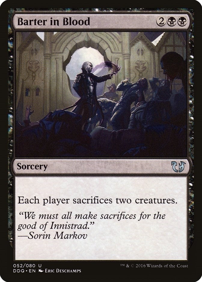 Image for Barter in Blood (52) (DDQ) - Magic: The Gathering