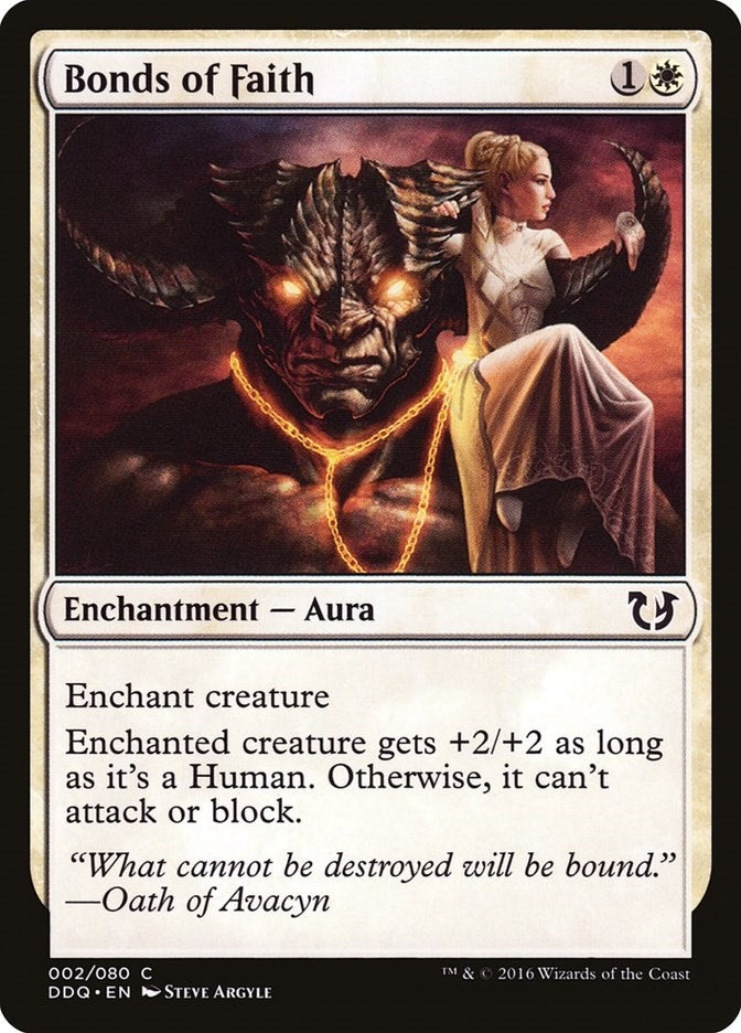 Image for Bonds of Faith (2) (DDQ) - Magic: The Gathering