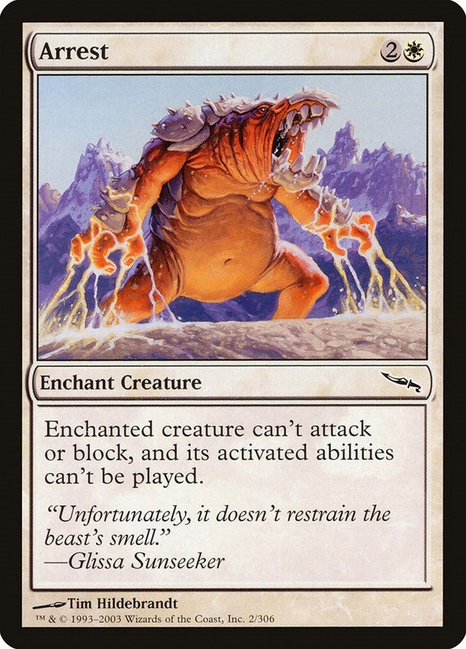 Image for Arrest (2) - Magic: The Gathering