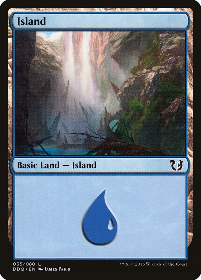 Image for Island (035) (35) (DDQ) - Magic: The Gathering