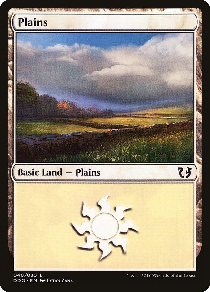 Image for Plains (040) (40) - Magic: The Gathering