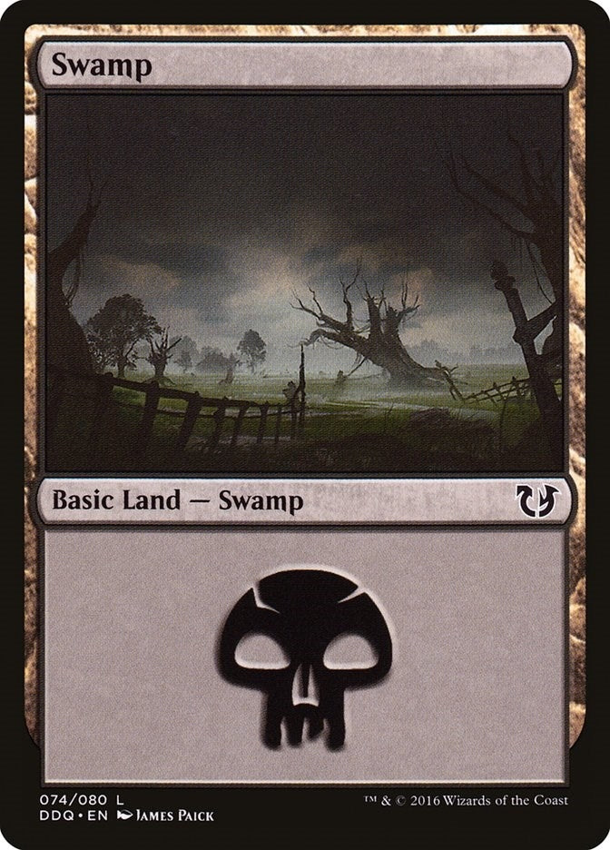 Image for Swamp (074) (74) (DDQ) - Magic: The Gathering