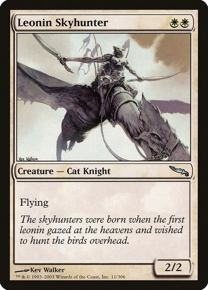 Image for Leonin Skyhunter (11) - Magic: The Gathering