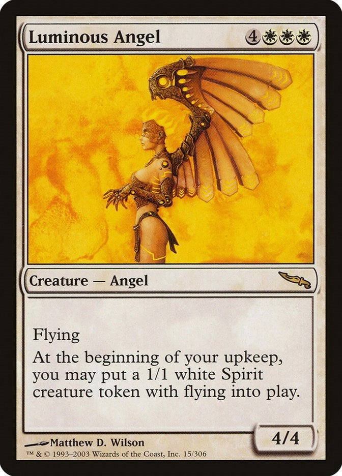 Image for Luminous Angel (15) - Magic: The Gathering