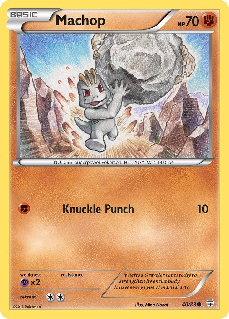 Image for Machop (40/83) (GEN) - Pokemon