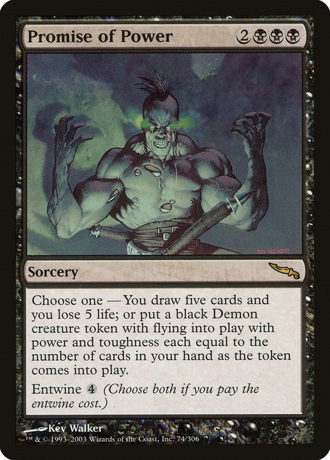 Image for Promise of Power (74) - Magic: The Gathering