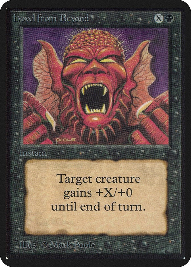 Image for Howl from Beyond - Magic: The Gathering