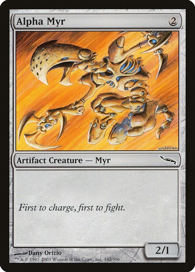 Image for Alpha Myr (142) (MRD) - Magic: The Gathering