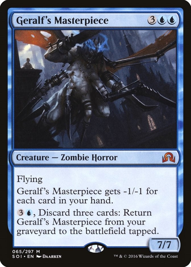 Image for Geralf's Masterpiece (65) - Magic: The Gathering