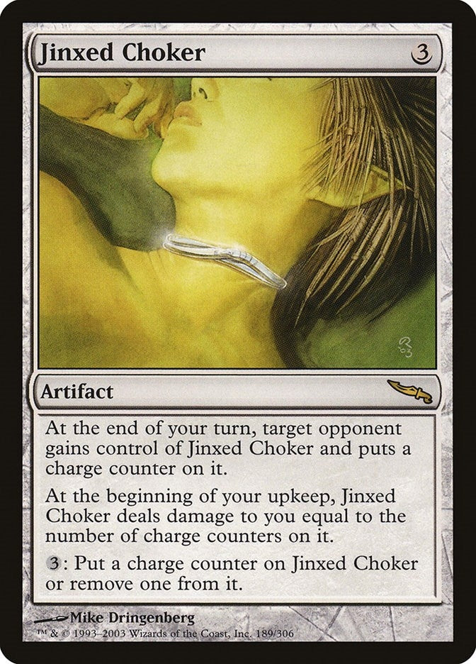 Image for Jinxed Choker (189) - Magic: The Gathering