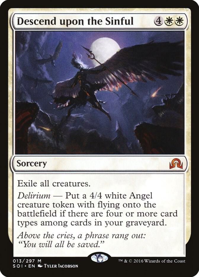 Image for Descend upon the Sinful (13) - Magic: The Gathering