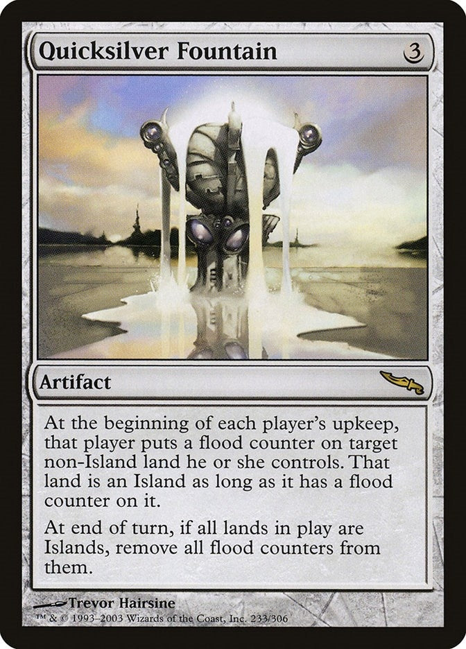 Image for Quicksilver Fountain (233) - Magic: The Gathering