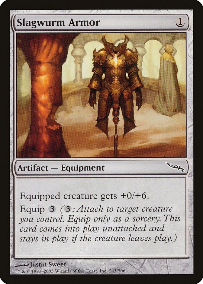Image for Slagwurm Armor (243) - Magic: The Gathering