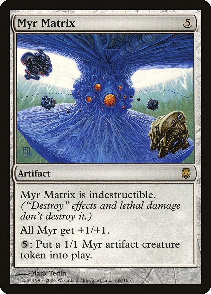 Image for Myr Matrix (132) - Magic: The Gathering