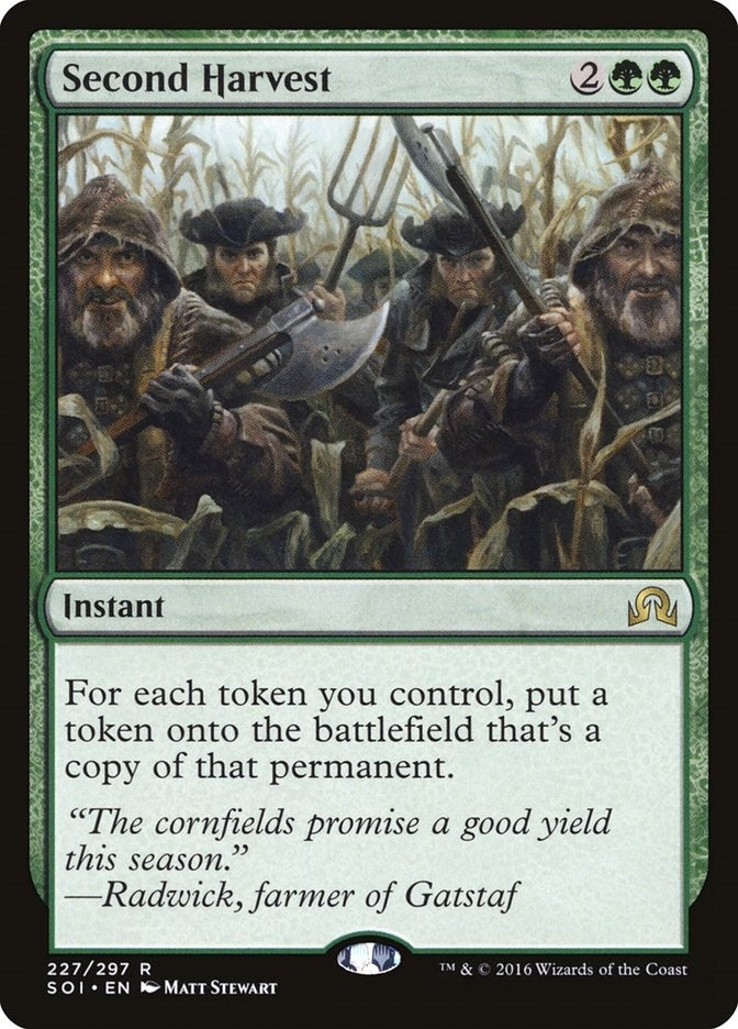 Image for Second Harvest (227) - Magic: The Gathering
