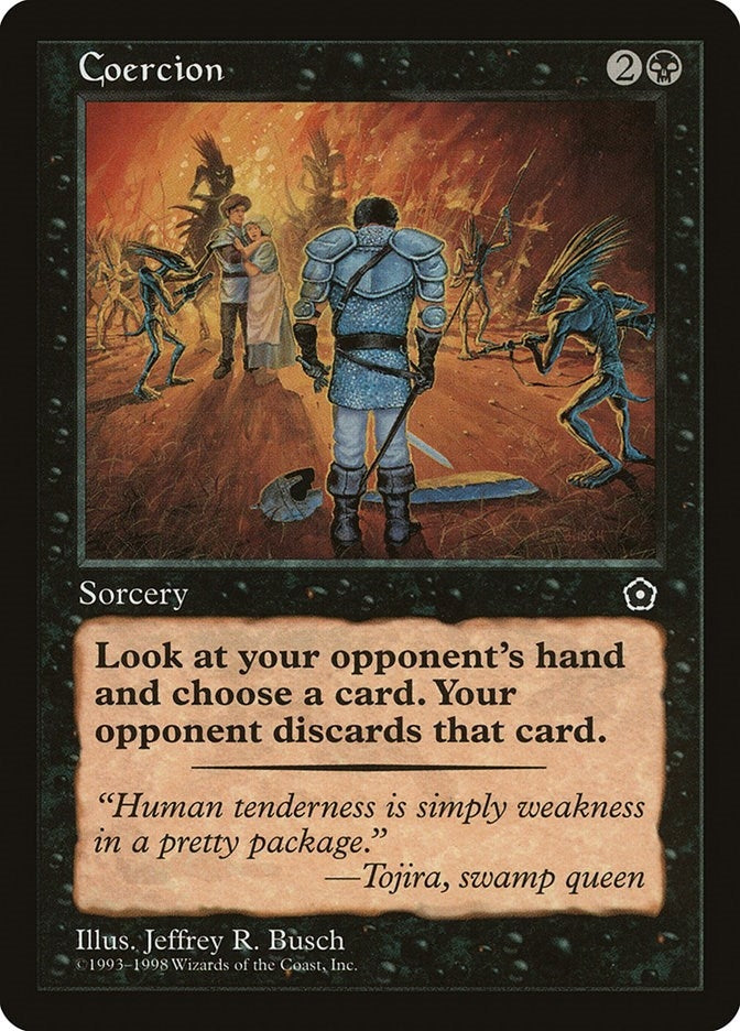 Image for Coercion - Magic: The Gathering