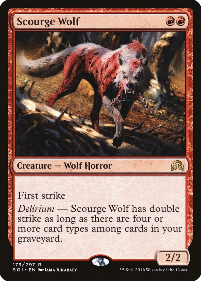 Image for Scourge Wolf (179) - Magic: The Gathering