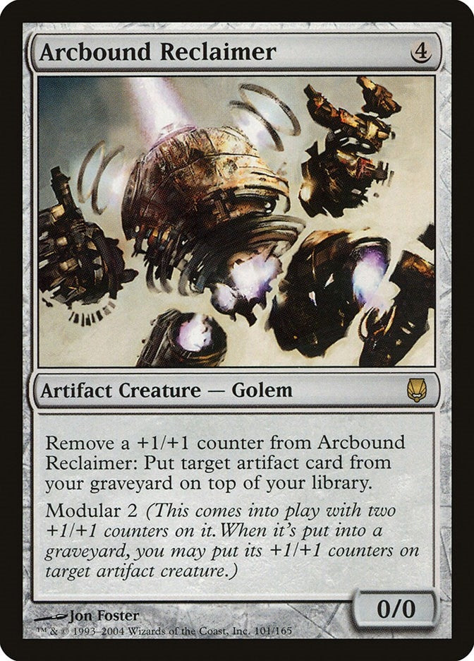Image for Arcbound Reclaimer (101) (DST) - Magic: The Gathering