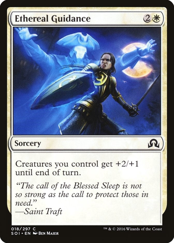 Image for Ethereal Guidance (18) (SOI) - Magic: The Gathering