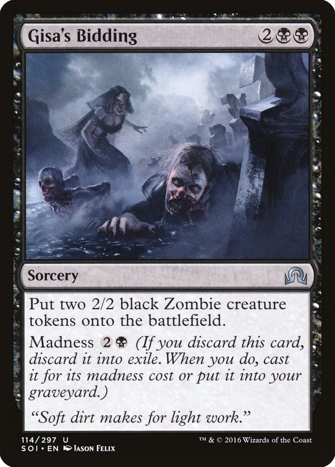 Image for Gisa's Bidding (114) - Magic: The Gathering