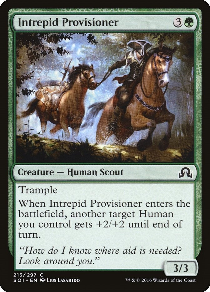 Image for Intrepid Provisioner (213) (SOI) - Magic: The Gathering