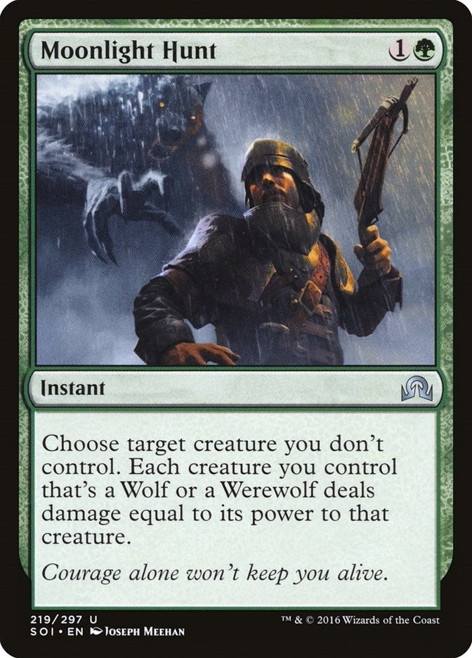 Image for Moonlight Hunt (219) (SOI) - Magic: The Gathering